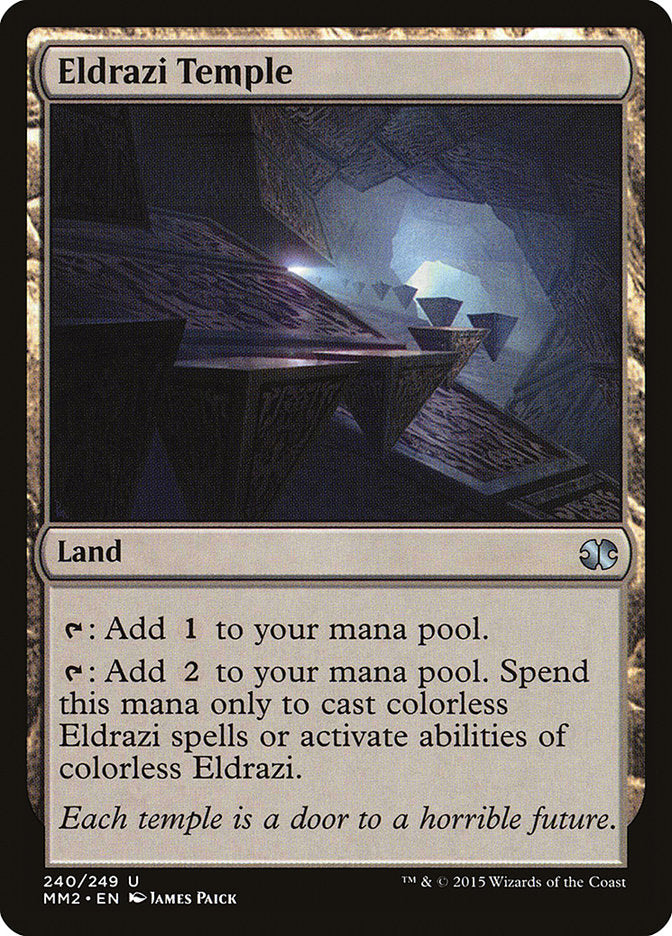 Eldrazi Temple - foil - MM2 - 240