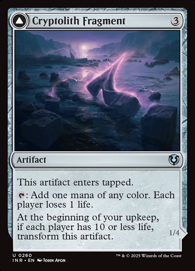 Cryptolith Fragment // Aurora of Emrakul - foil - INR - 260