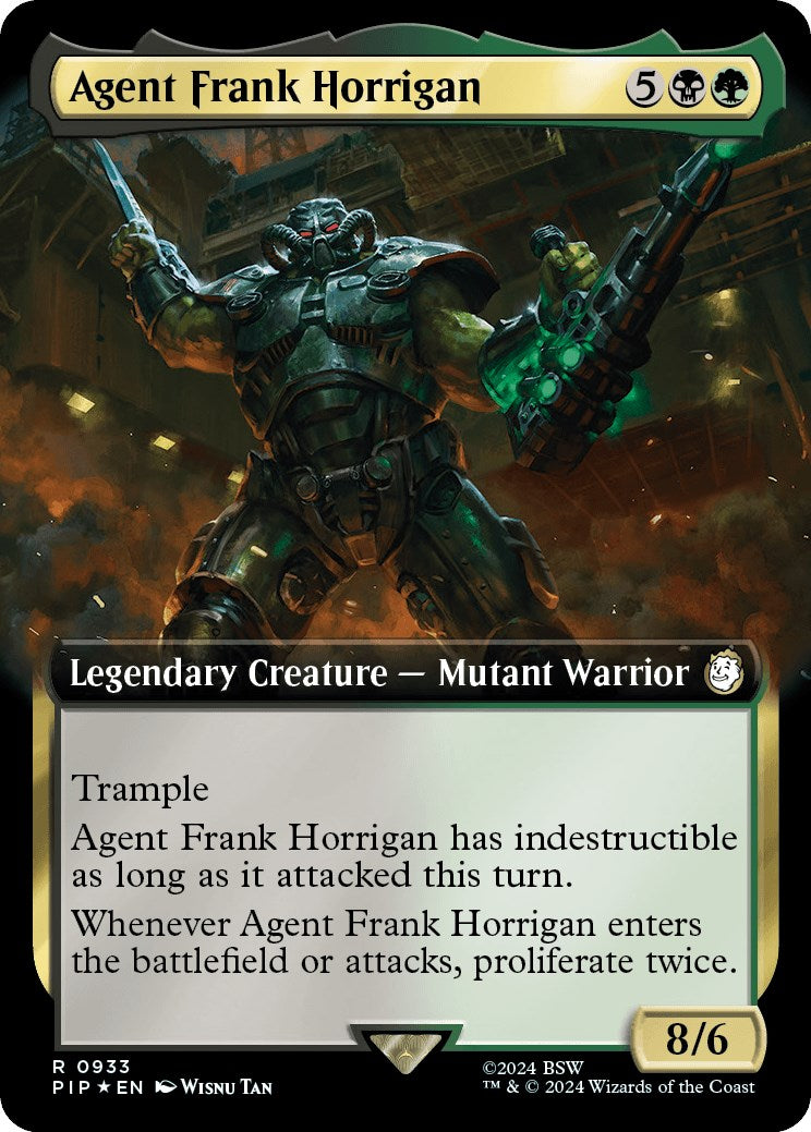 Agent Frank Horrigan (Extended Art) (Surge Foil)