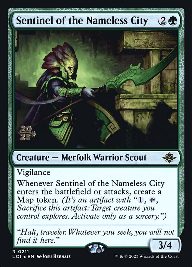 Sentinel of the Nameless City - foil - PLCI - 211s
