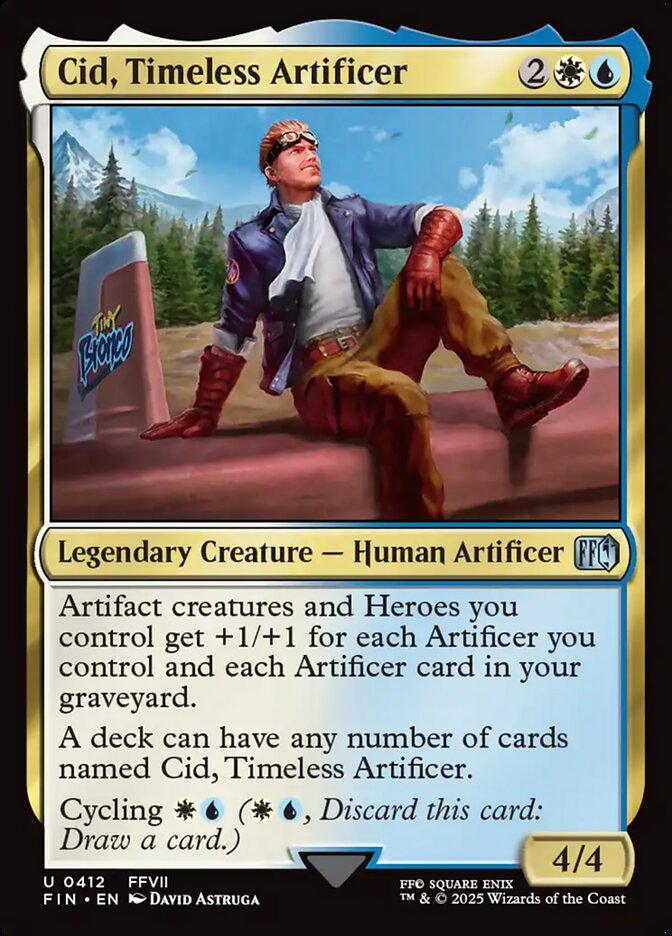 Cid, Timeless Artificer - foil - FIN - 412