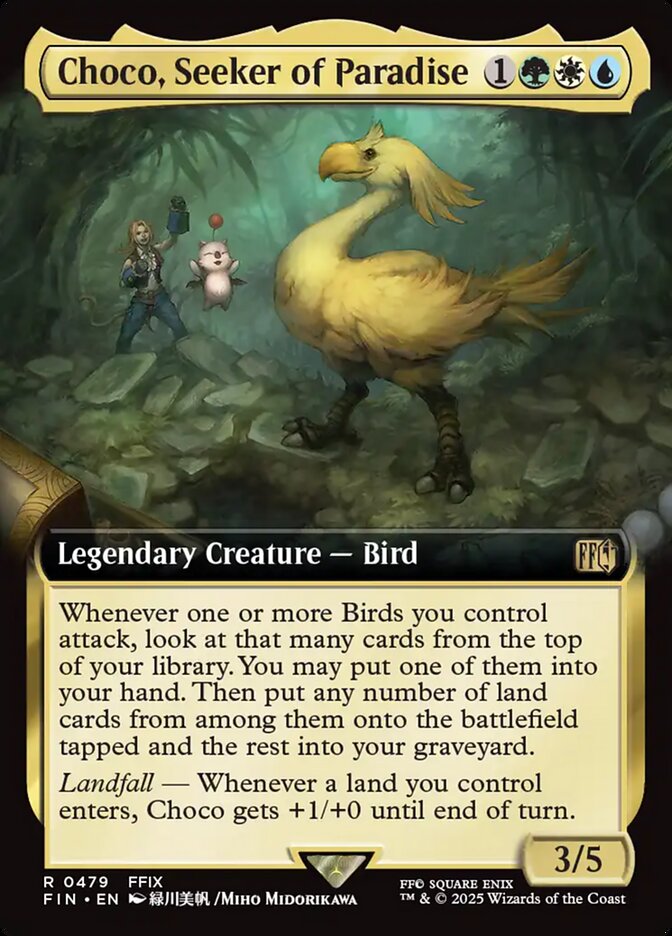Choco, Seeker of Paradise - foil - FIN - 479