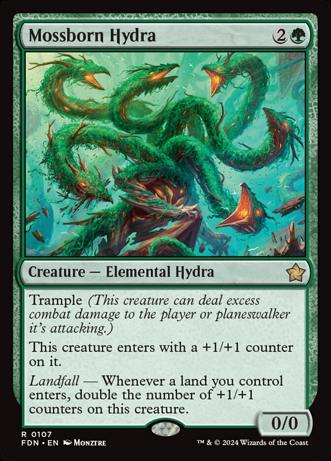 Mossborn Hydra - foil - FDN - 107
