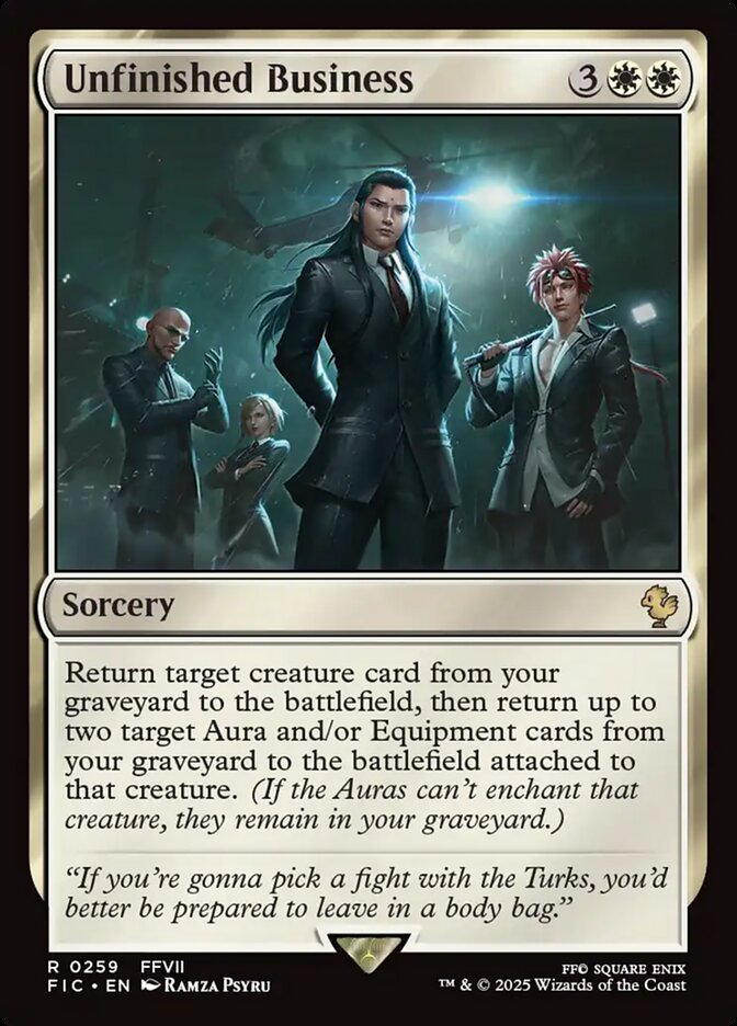 Unfinished Business - FIC - 259