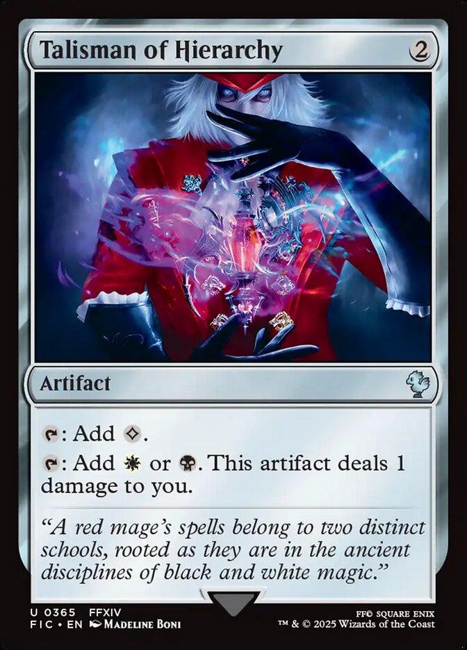 Talisman of Hierarchy - FIC - 365