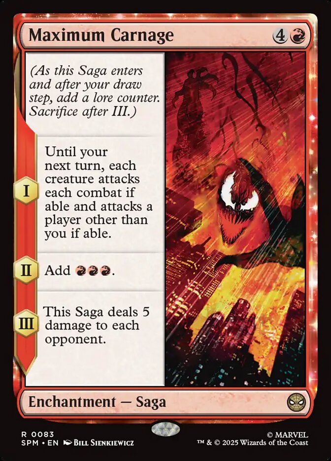 Maximum Carnage - foil - SPM - 83