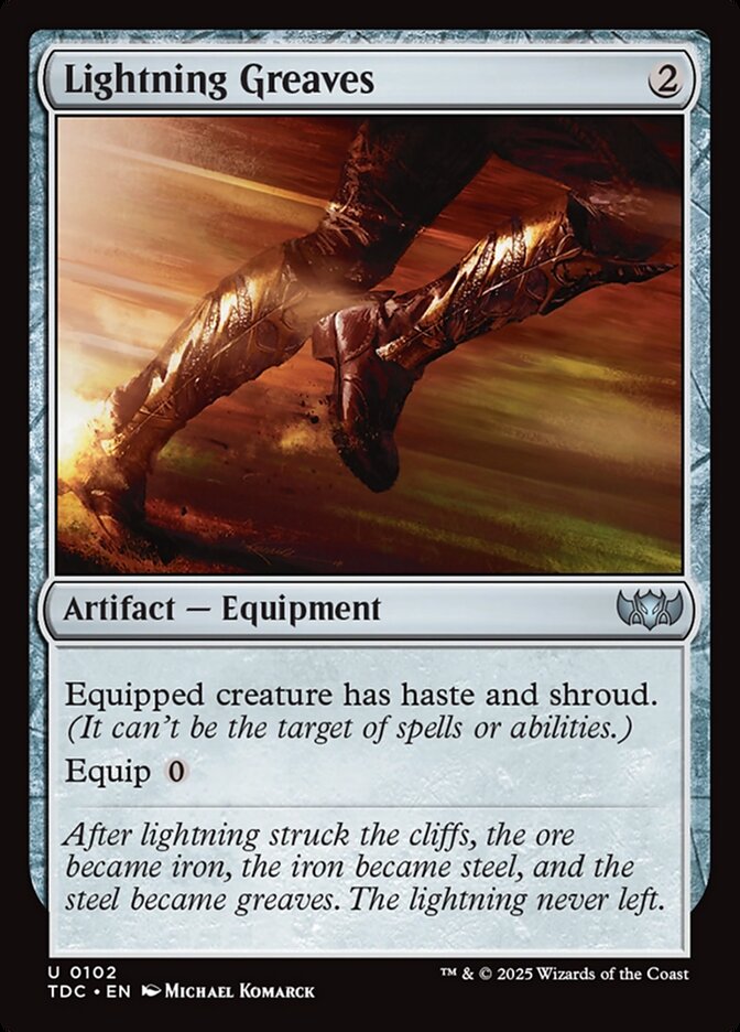 Lightning Greaves - TDC - 102