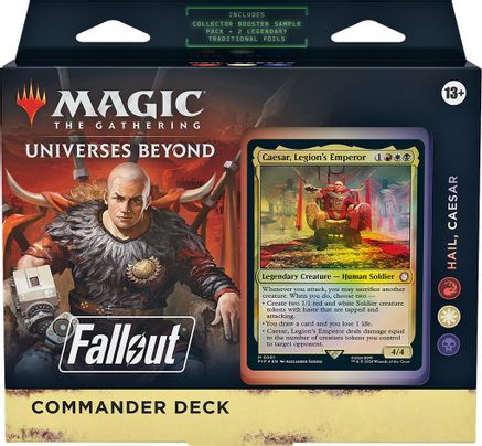 Hail, Caesar Commander Deck - Universes Beyond: Fallout
