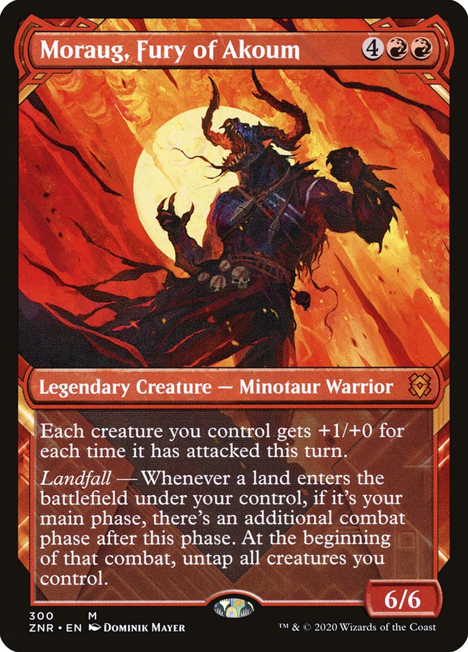 Moraug, Fury of Akoum - foil - ZNR - 300