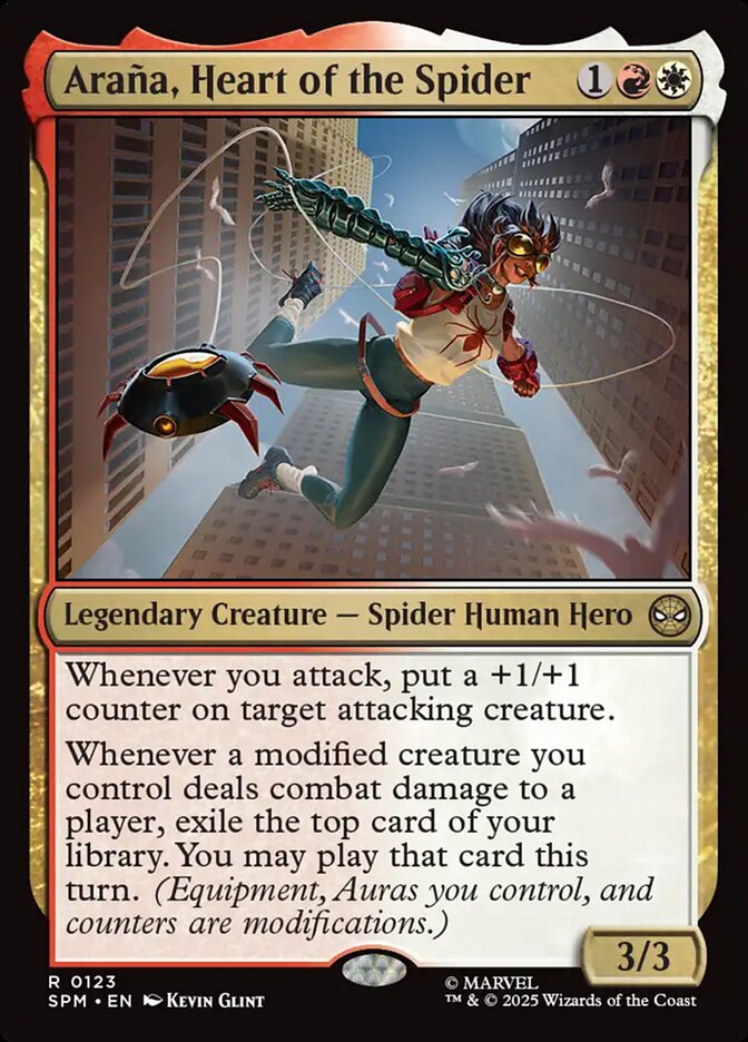 Araña, Heart of the Spider - foil - SPM - 123