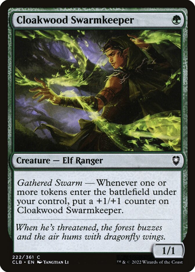 Cloakwood Swarmkeeper - CLB - 222