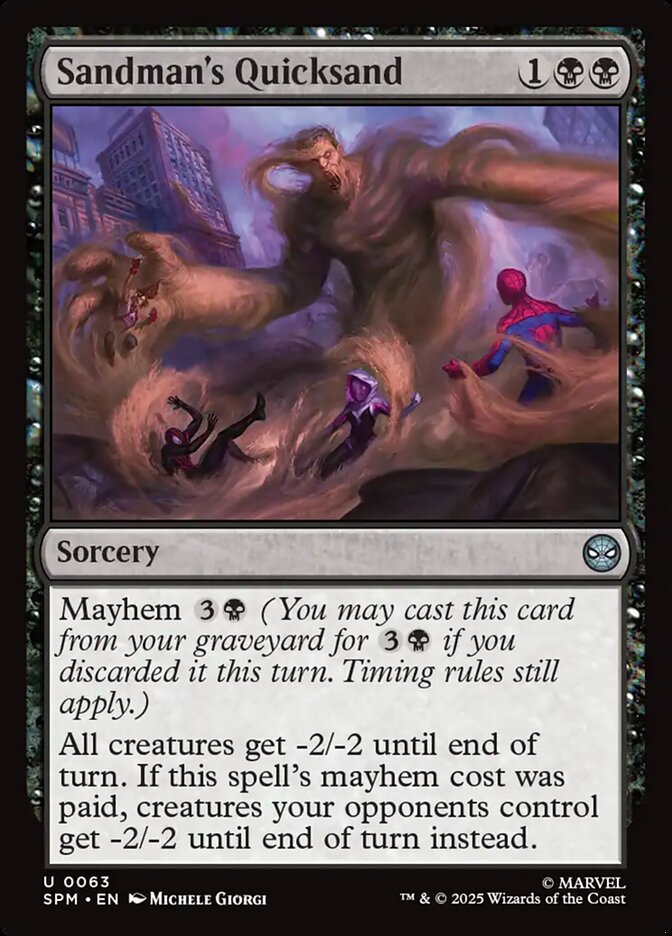 Sandman's Quicksand - foil - SPM - 63