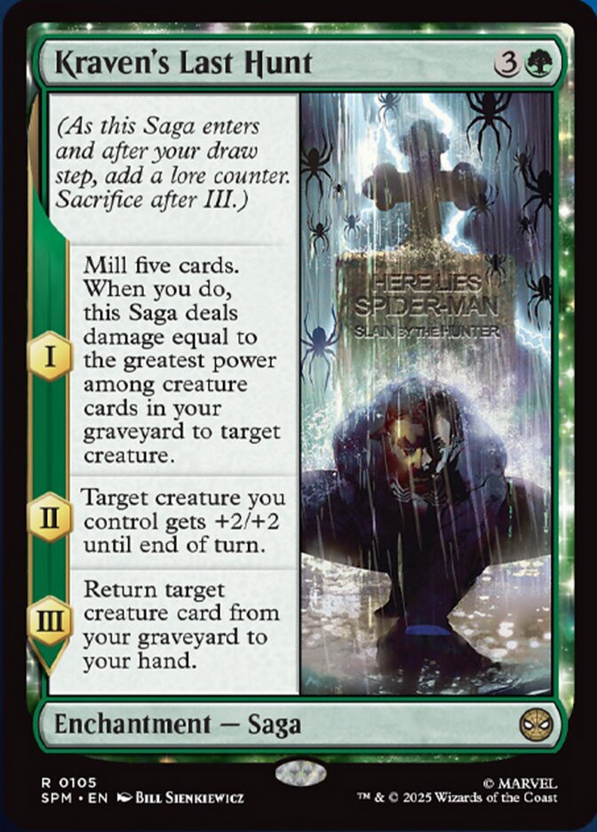 Kraven's Last Hunt - foil - SPM - 105
