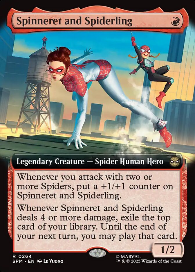 Spinneret and Spiderling - SPM - 264