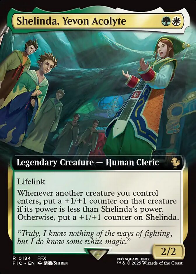 Shelinda, Yevon Acolyte - foil - FIC - 184