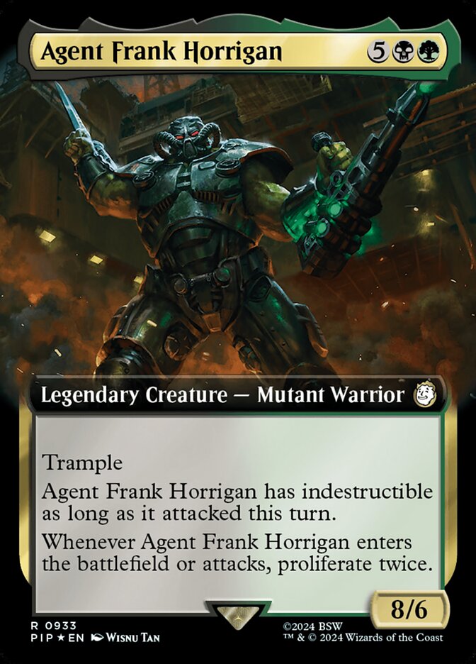 Agent Frank Horrigan - foil - PIP - 933