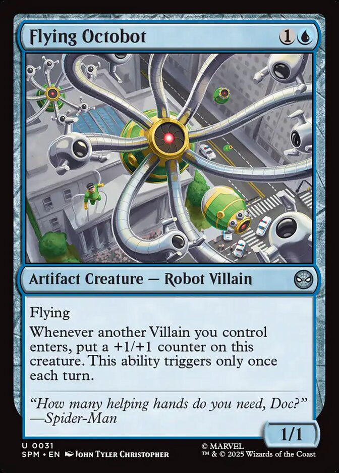 Flying Octobot - foil - SPM - 31