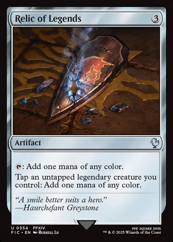 Relic of Legends - FIC - 354