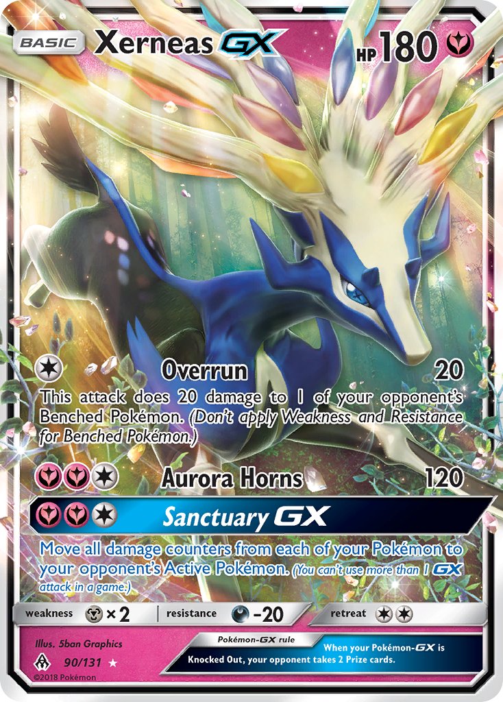 Xerneas GX - Holofoil - Ultra Rare - 90