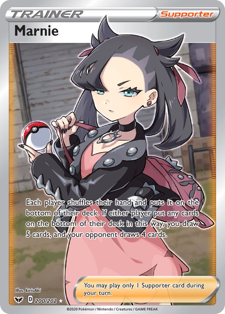 Marnie (Full Art) - Holofoil - Ultra Rare - 200/202
