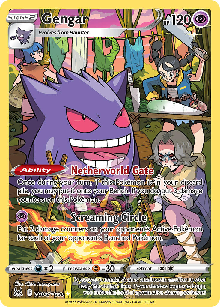 Gengar - Holofoil - Ultra Rare - TG06/TG30