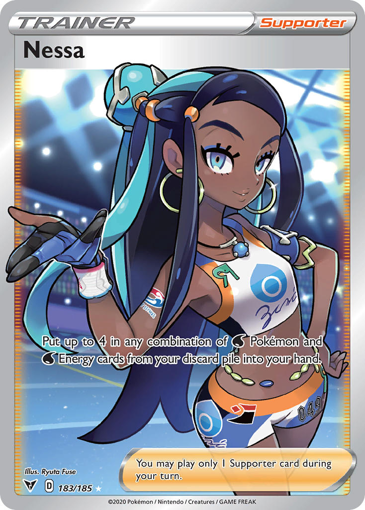 Nessa (Full Art) - Holofoil - Ultra Rare - 183/185
