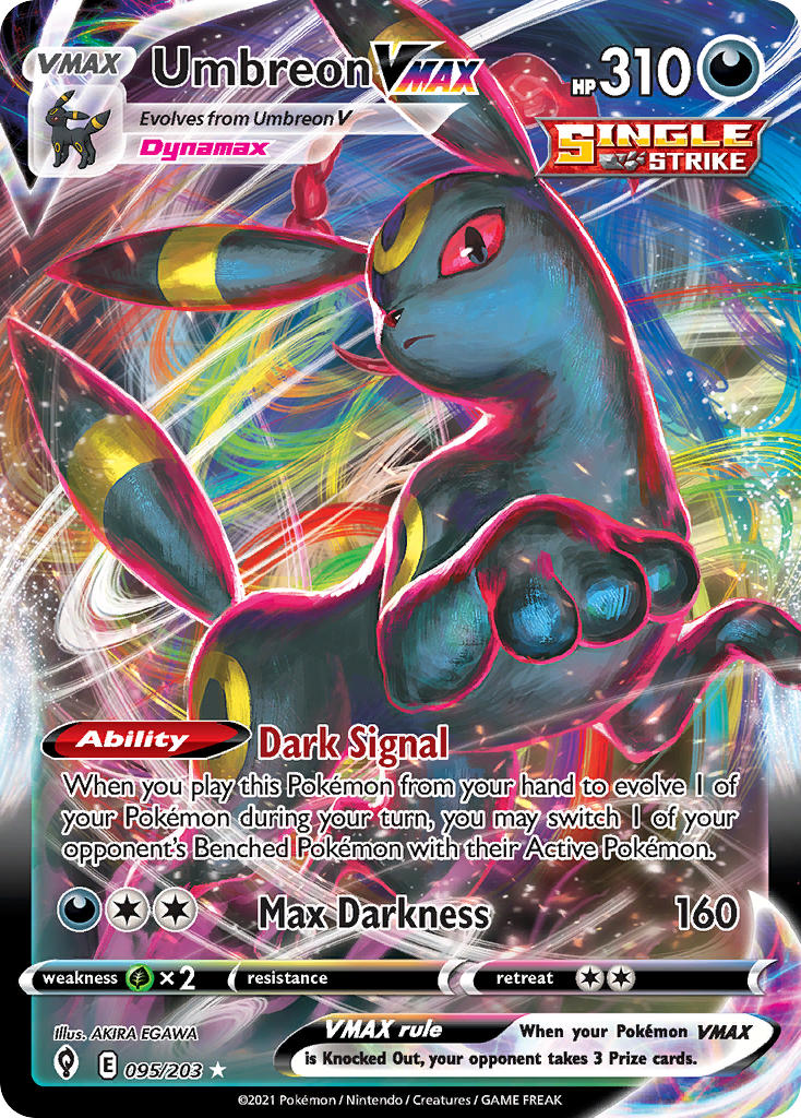 Umbreon VMAX - Holofoil - Ultra Rare - 095/203