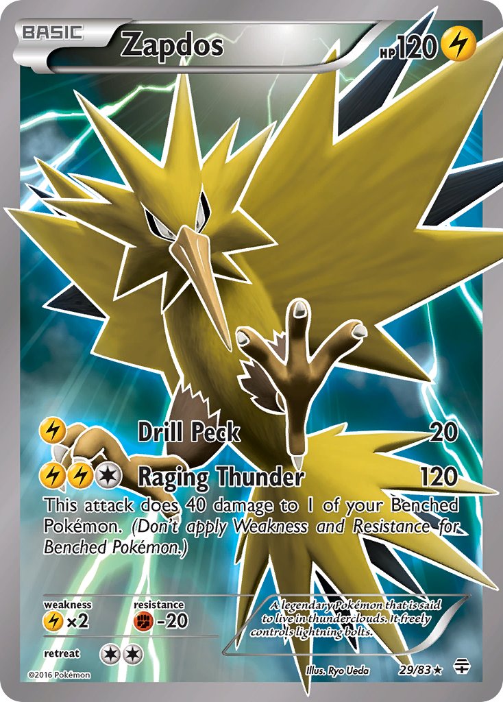 Zapdos - Holofoil - Holo Rare - 29