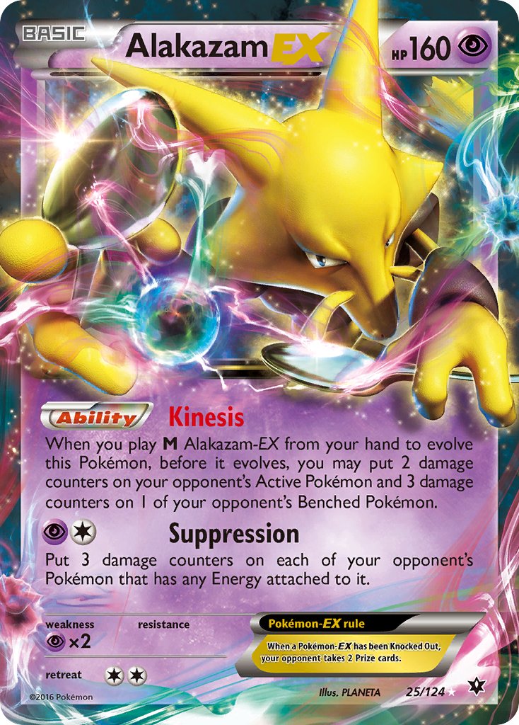 Alakazam EX - Holofoil - Ultra Rare - 25