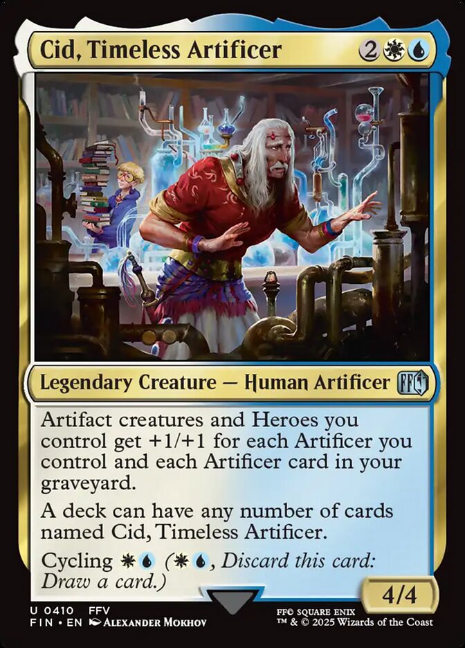 Cid, Timeless Artificer - FIN - 410