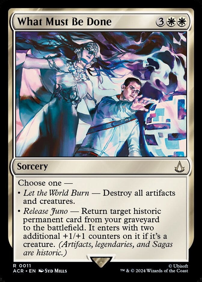 What Must Be Done - ACR - 11