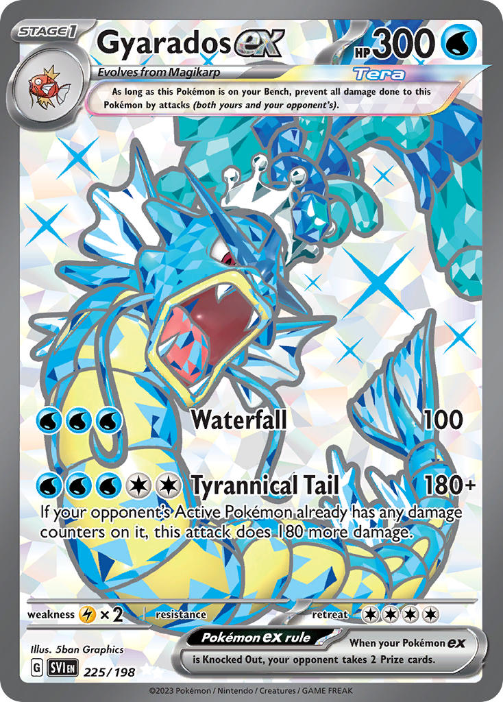Gyarados ex - Holofoil - Ultra Rare - 225/198