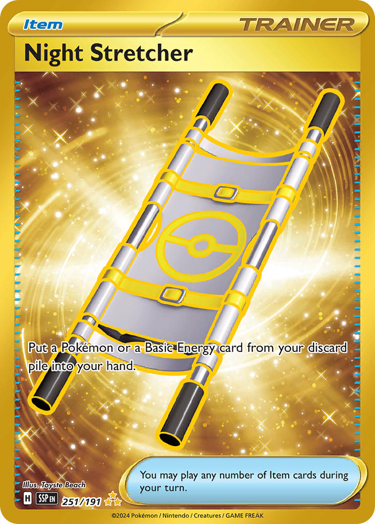 Night Stretcher - Holofoil - Hyper Rare - 251/191
