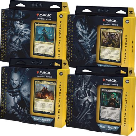 Warhammer 40,000: Universes Beyond: - Commander Deck Display (Collector's Edition)
