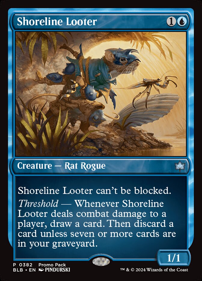 Shoreline Looter - foil - BLB - 382