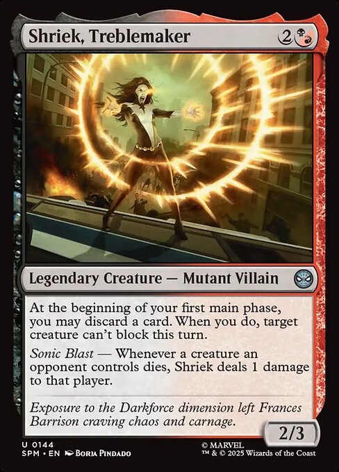 Shriek, Treblemaker - SPM - 144