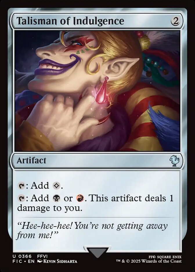 Talisman of Indulgence - FIC - 366