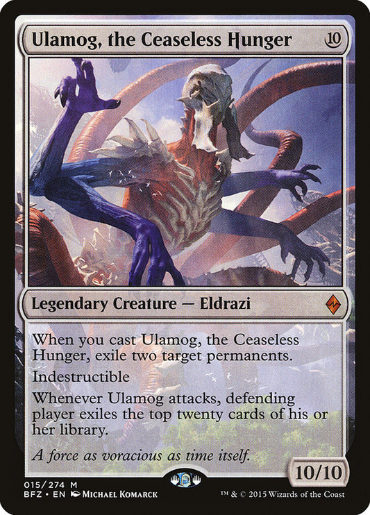 Ulamog, the Ceaseless Hunger - BFZ - 15