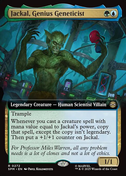 Jackal, Genius Geneticist - SPM - 272
