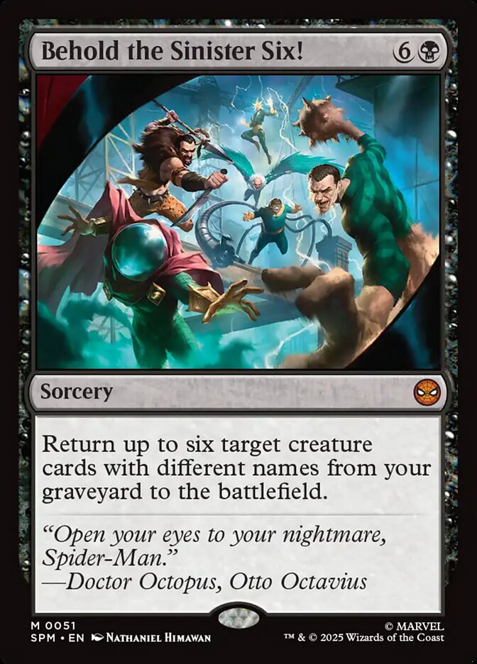Behold the Sinister Six! - SPM - 51
