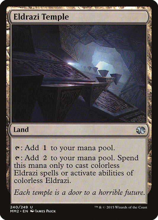 Eldrazi Temple - foil - MM2 - 240