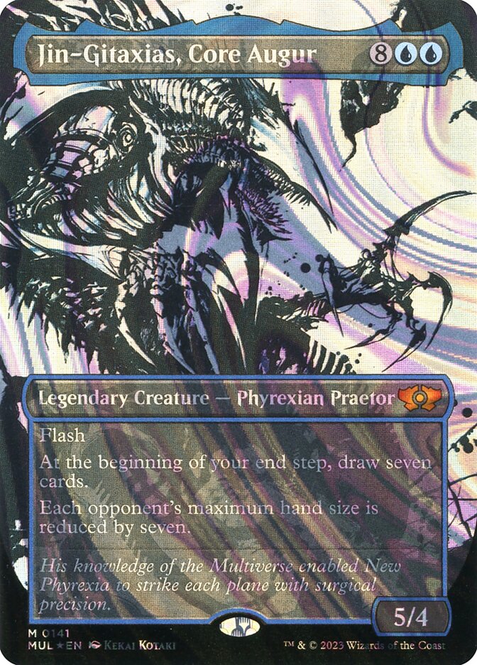 Jin-Gitaxias, Core Augur - foil - MUL - 141