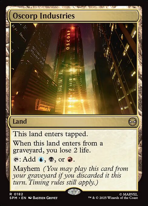 Oscorp Industries - SPM - 182