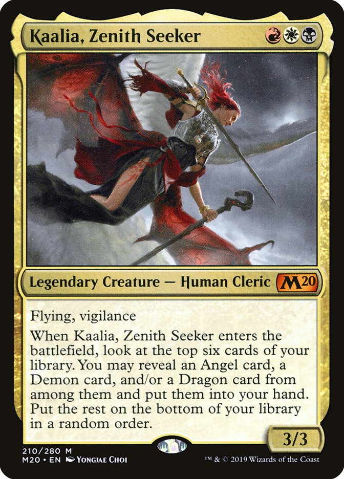 Kaalia, Zenith Seeker - M20 - 210