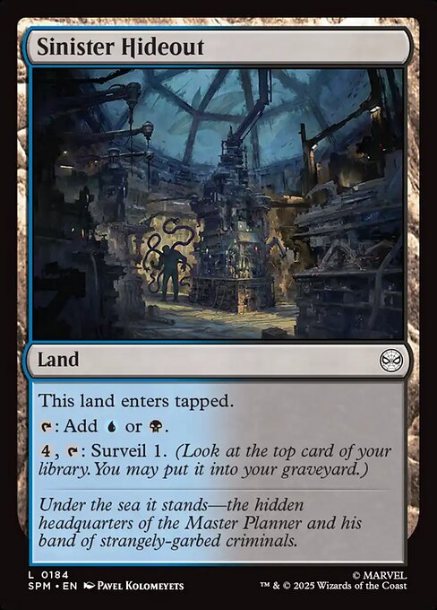Sinister Hideout - SPM - 184