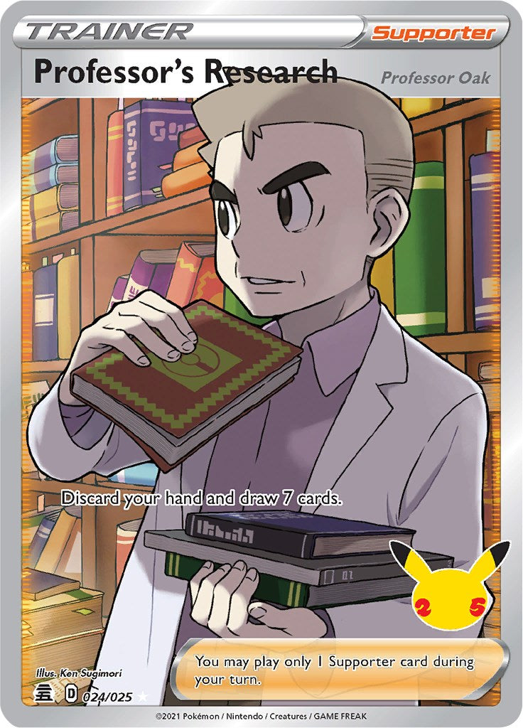 Professor's Research [Professor Oak] (Full Art)
