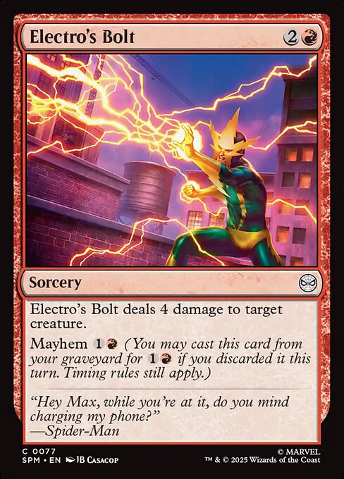 Electro's Bolt - SPM - 77