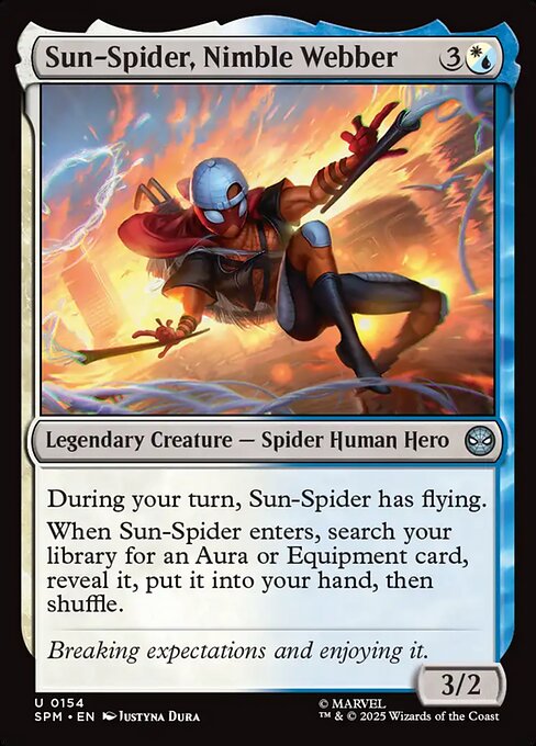 Sun-Spider, Nimble Webber - SPM - 154