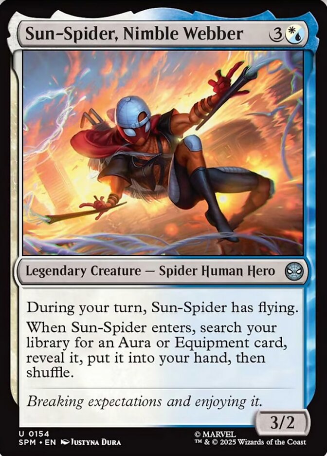 Sun-Spider, Nimble Webber - SPM - 154