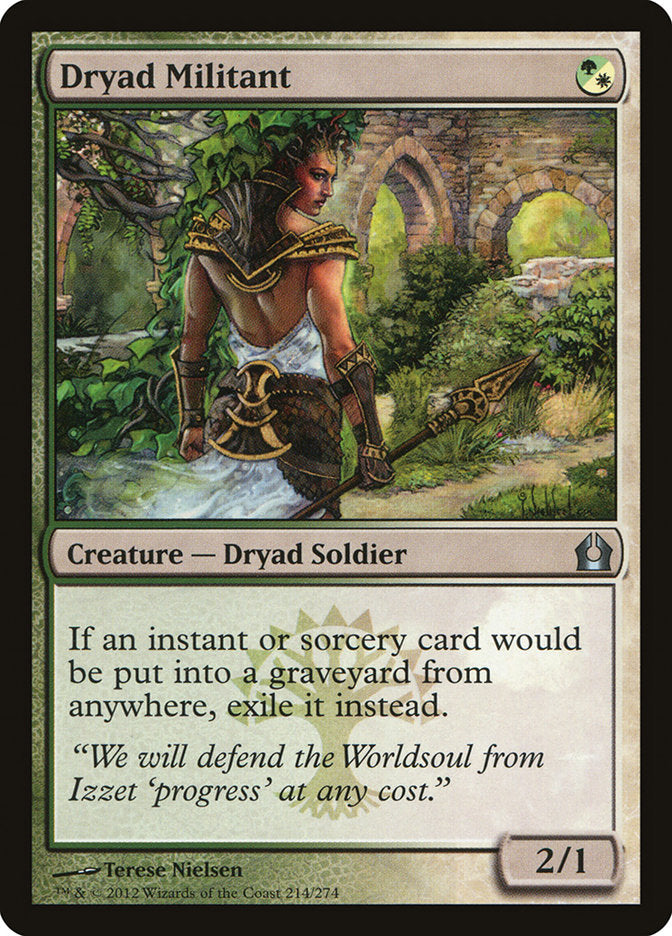 Dryad Militant - foil - RTR - 214
